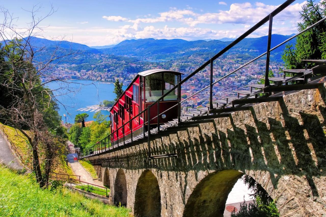 Panoramic Penthouse - Happy Rentals Lugano Extérieur photo